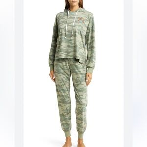 PJ Salvage Camo Rainbow Jogger and Hoodie Set
